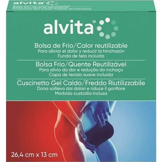 Alvita Borsa Termica Gel Caldo/Freddo Riutilizzabile