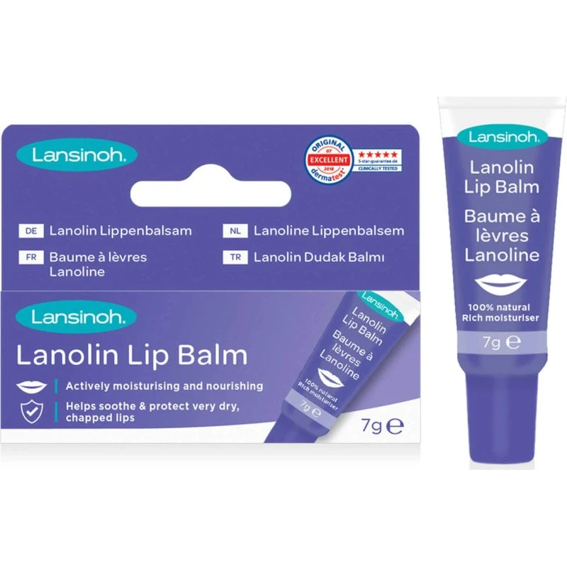 Lansinoh Balsamo per Labbra alla Lanolina HPA® - 7g