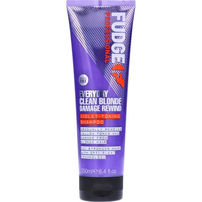 Fudge Everyday Clean Blonde Damage Rewind Shampoo 250 ml