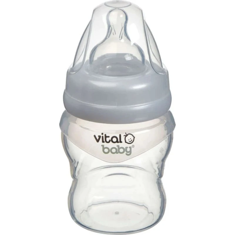 Vital Baby Biberon in Silicone Anticolica 150 ml per 0+ mesi