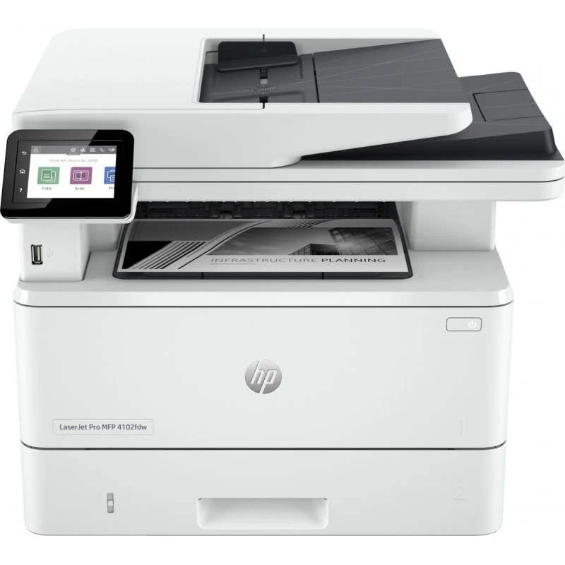 HP LaserJet Pro MFP 4102fdw 2Z624F#B19 A4 Bianco Nero