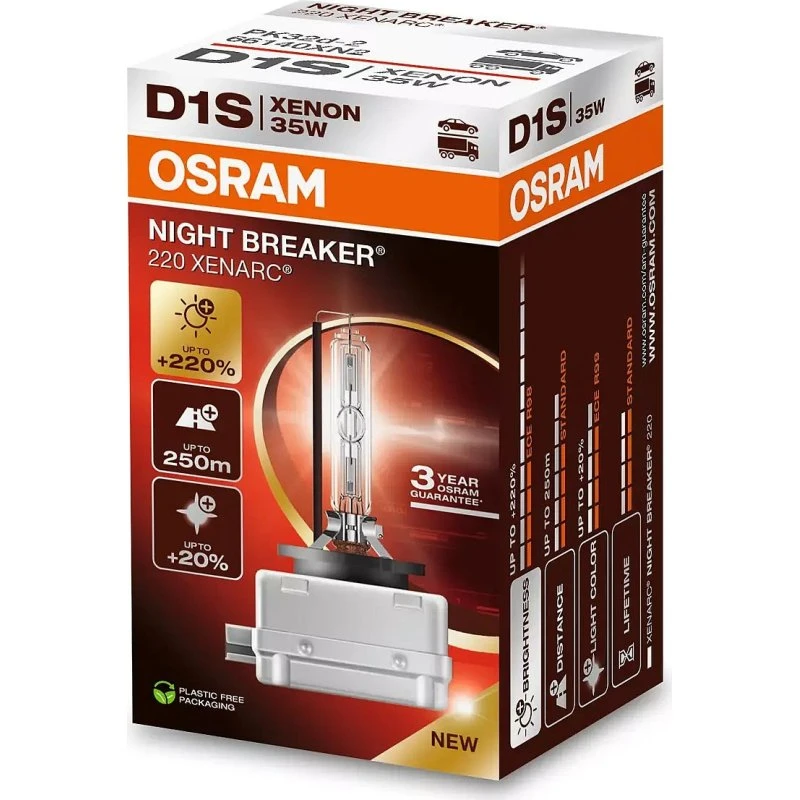 Osram D1S Night Breaker 220 Xenon 66140XN2