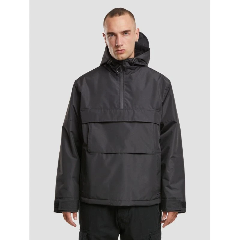 Giacca Brandit Arctic Windbreaker con Cappuccio - Nera