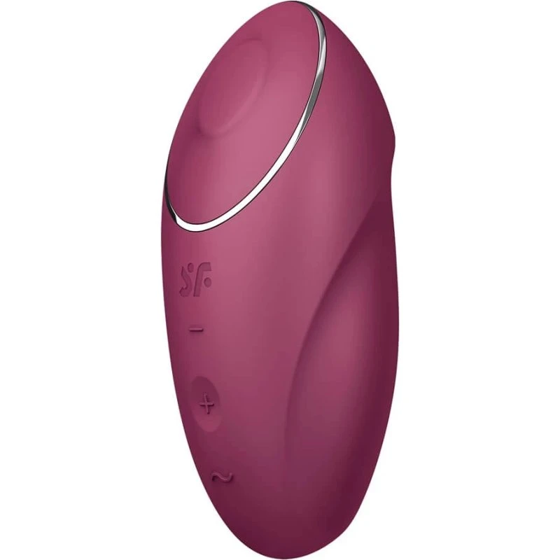 Satisfyer Tap & Climax 1 - Vibratore con funzione tapping Rosso