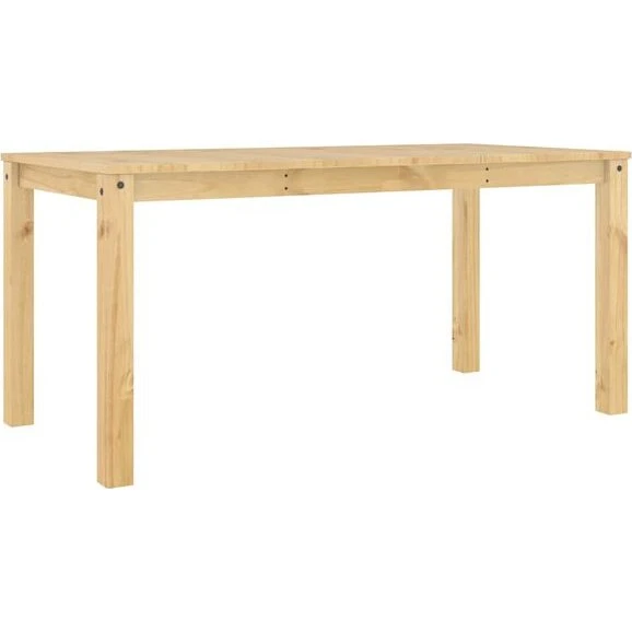 vidaXL Tavolo Panama 160x80x75 cm in Pino massello