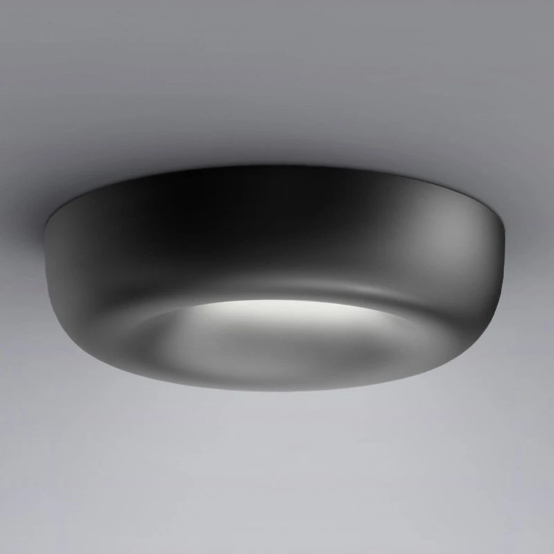 Serien Lighting Cavità Recessed L Nero