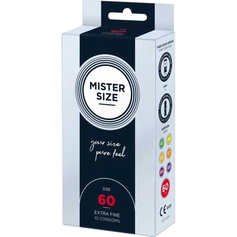Mister Size Preservativi 60 mm - 10 pezzi