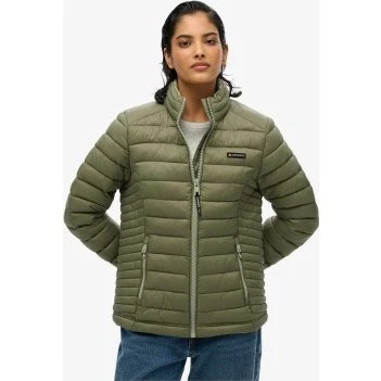 Piumino Superdry Fuji Lite Padded Verde Donna - M
