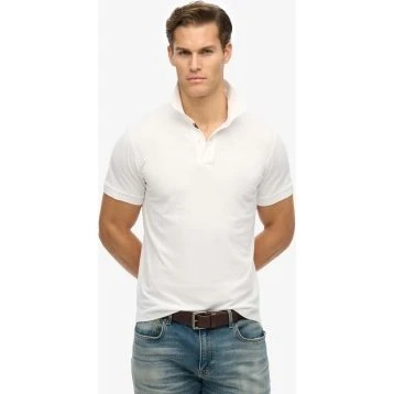Superdry Polo in piqué White City - XL