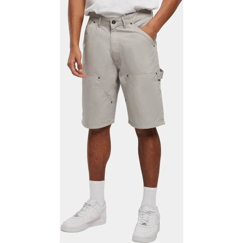 Urban Classics Bermuda Carpenter GT in Cotone Grigio