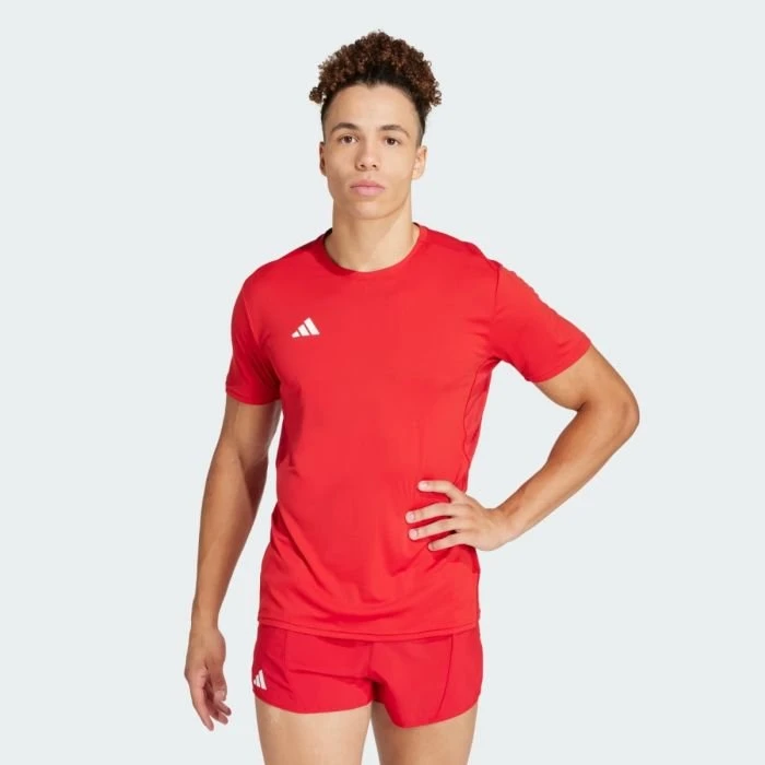 Maglia adidas Essentials Adizero rossa