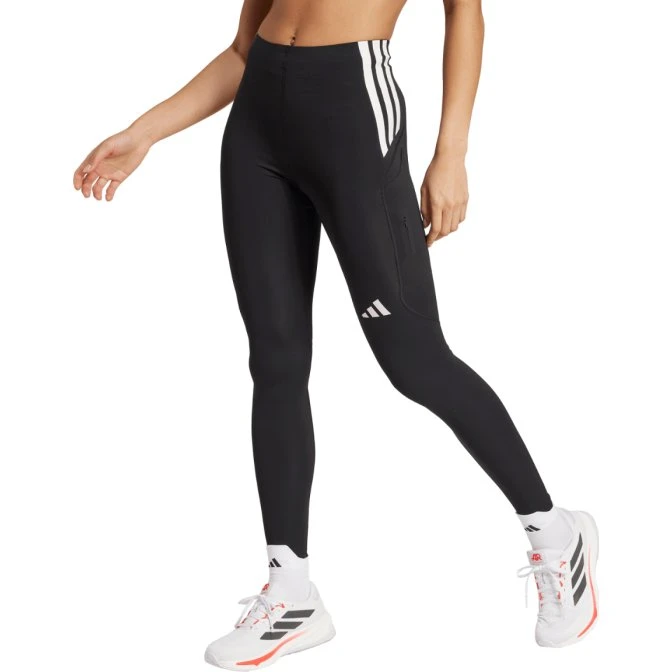 adidas Adizero Tight Lungo Nero Donna