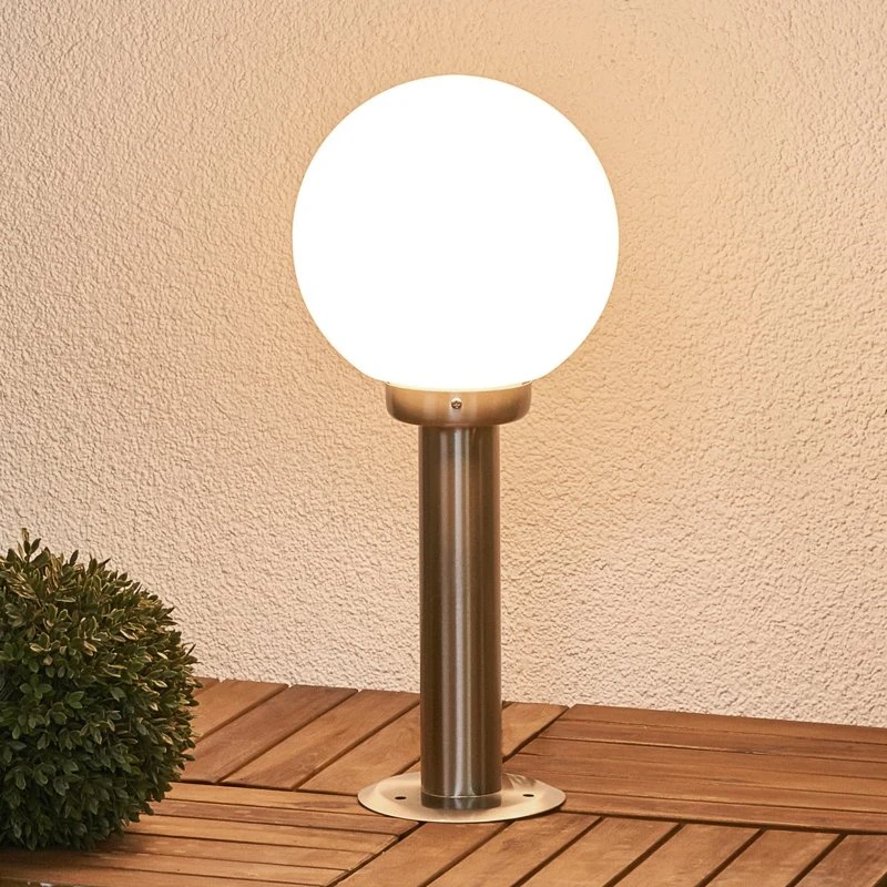 Lindby Vedran Lampada da giardino in acciaio e PMMA