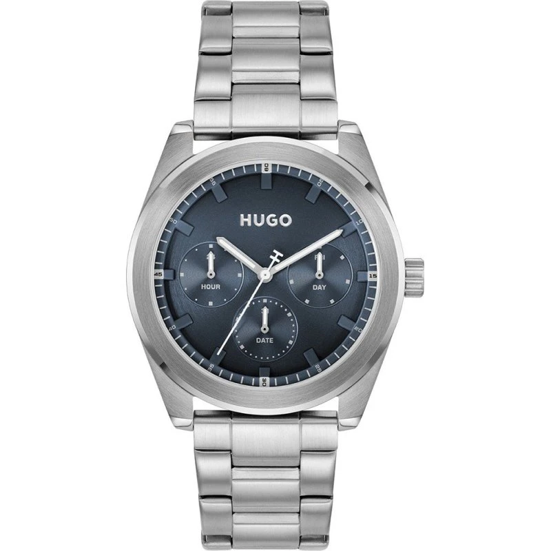 Hugo Boss Orologio Hugo 1530424 in Acciaio con Quadrante Blu