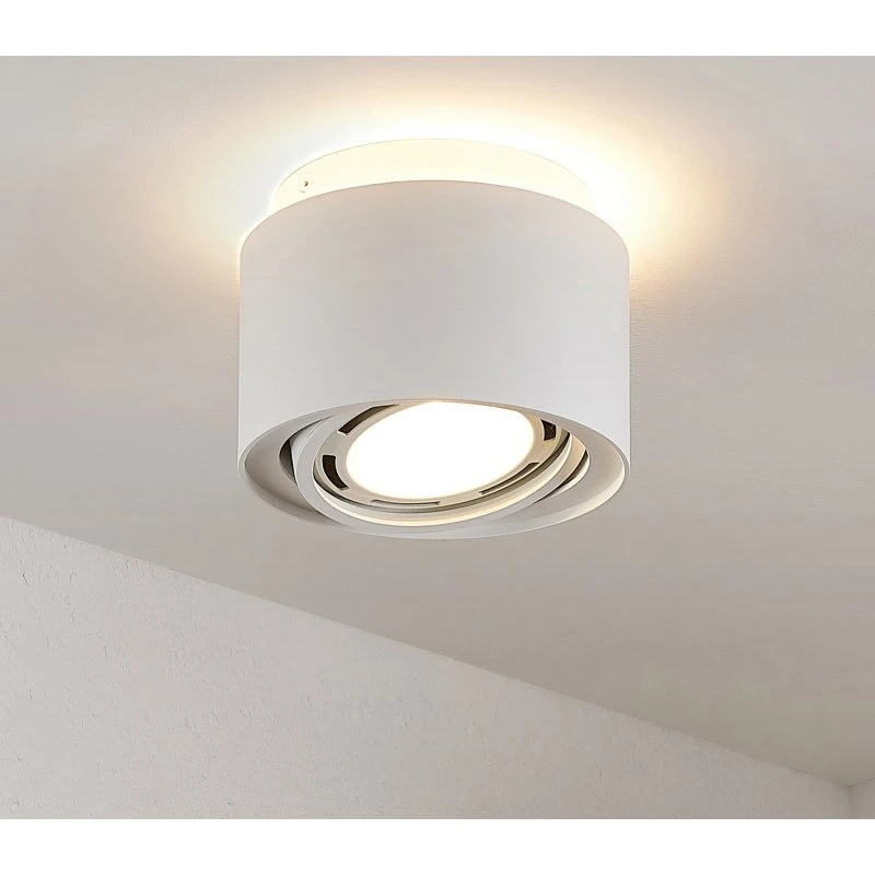 Talima Plafoniera Arcchio Walisa Bianca - Design Moderno e Inclinabile