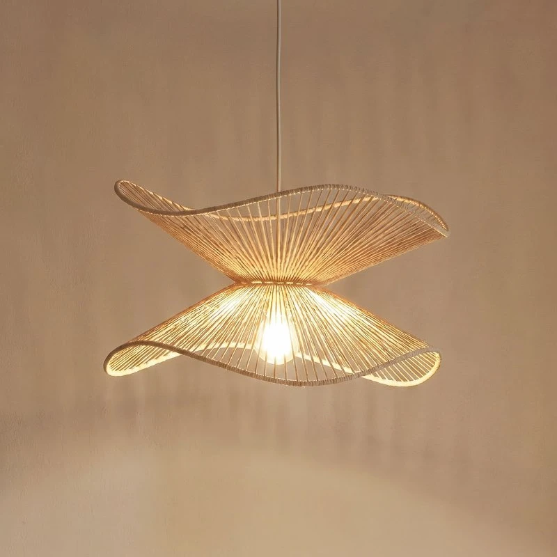 Lindby Lampada a Sospensione Valdorin Beige in Carta