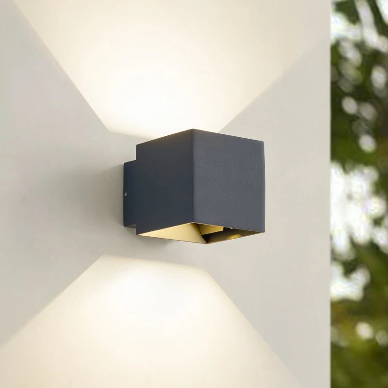 Lindby Esani Applique da Esterno LED Antracite - Up/Down IP54
