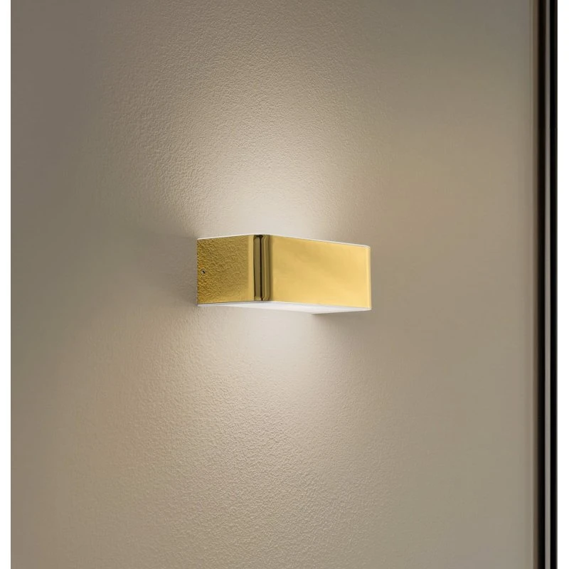 Euluna Applique da Parete Rauma L20 Metallizzata Ottone
