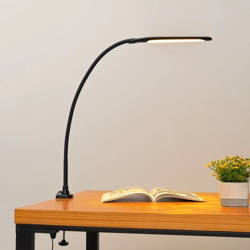 Lindby Nilay Lampada a Clip LED CCT Nero