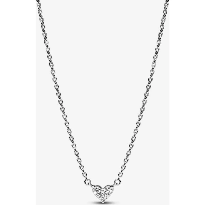Pandora Collana Cuore con Tre Pietre 393014C01