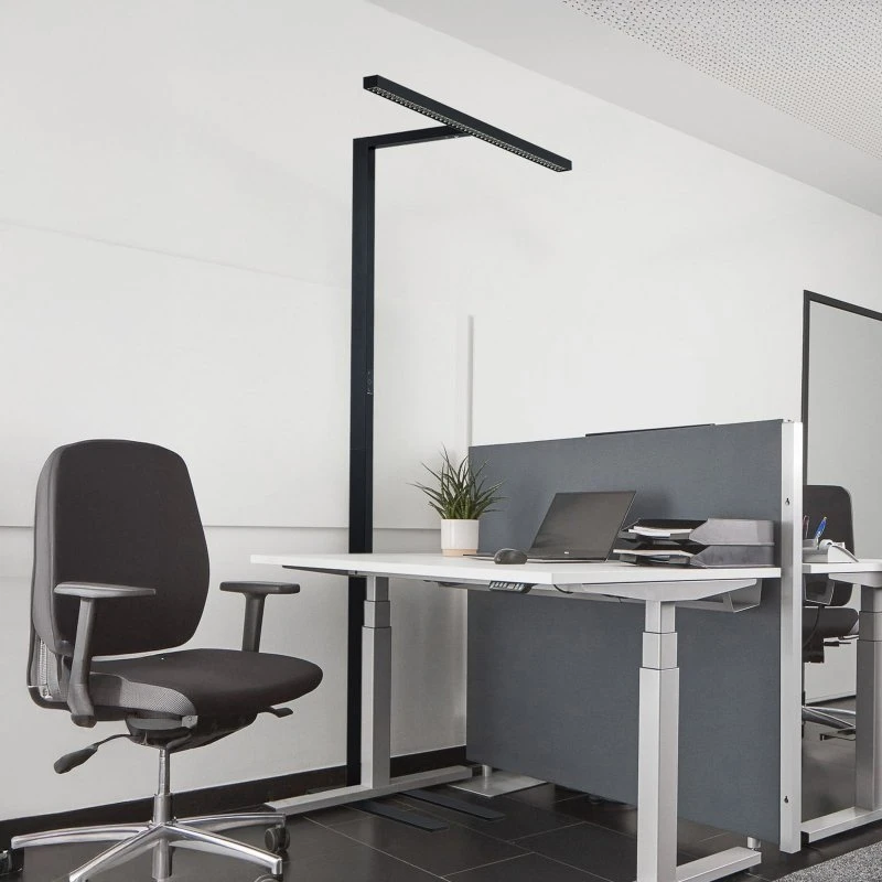 Arcchio Lampada da terra Jolinda T LED, Nero, 4000K