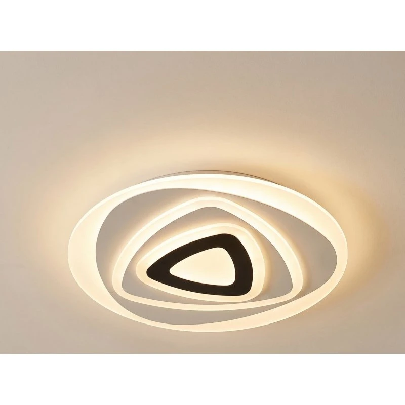 Plafoniera LED Lindby Rebeka CCT con Telecomando, Ø 70 cm