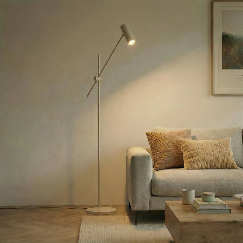 Piantana Lindby Vilo Beige Orientabile GU10 153 cm