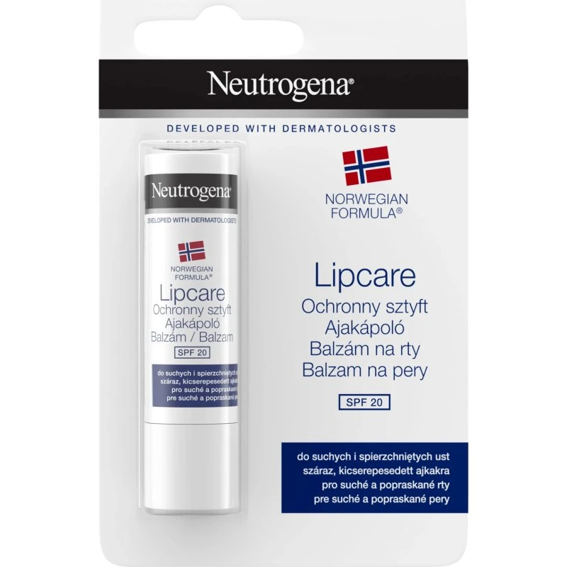 Neutrogena Balsamo Labbra SPF 20 Norwegian Formula, 4,8 g