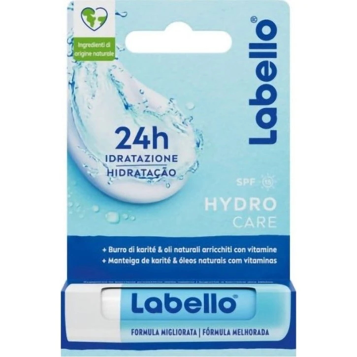 Labello Hydro Care SPF15 - Burrocacao Idratante con Aloe Vera
