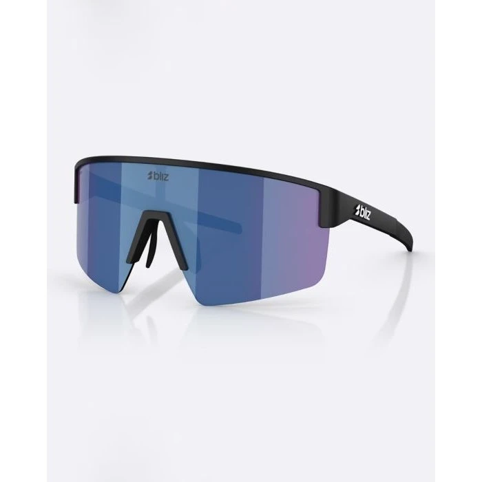 Bliz P004 Small Occhiali Nero Opaco con Lente Blu