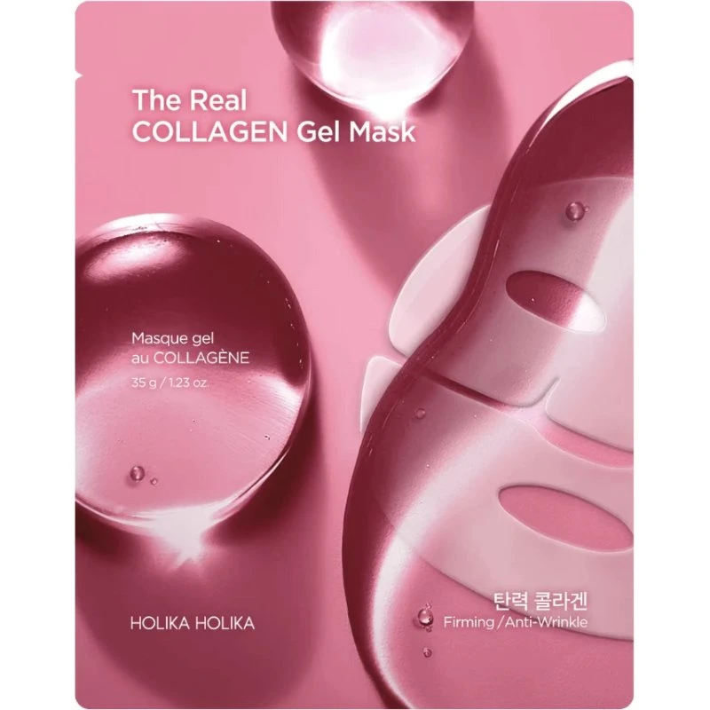 Holika Holika Maschera Idrogel Rassodante al Collagene, 35 g