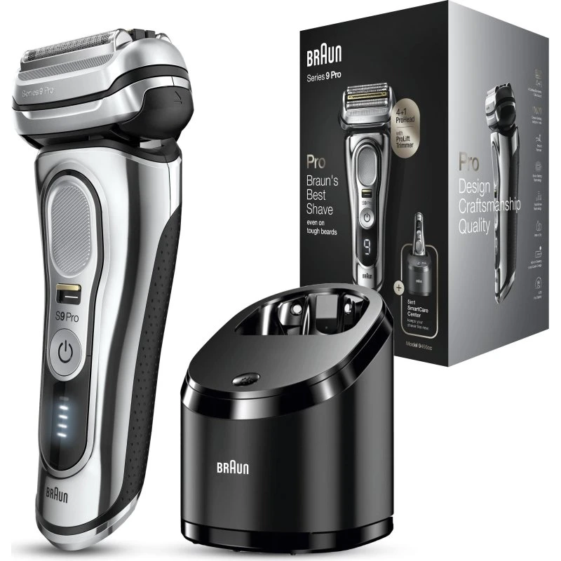 Braun Series 9 Pro 9417s Silver Wet&Dry
