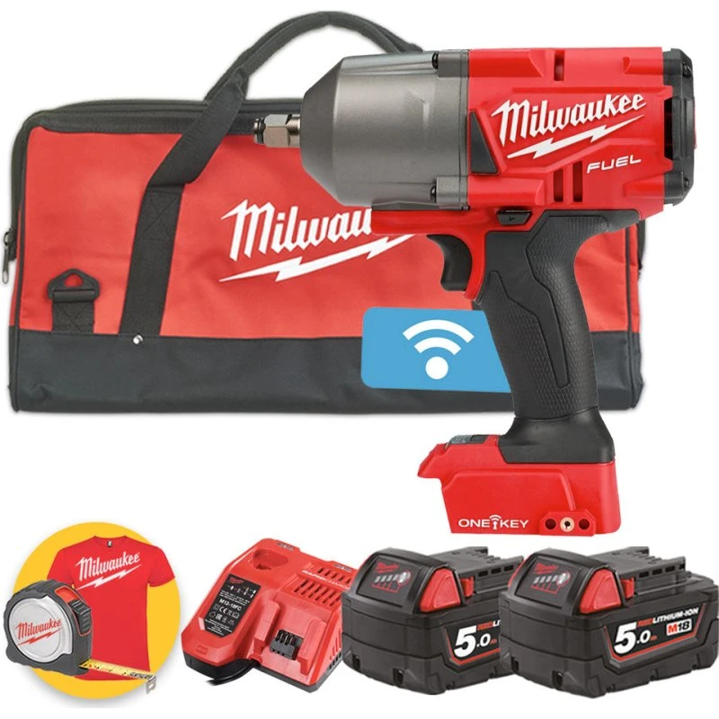 Milwaukee M18 ONEFHIWF12-502B Avvitatore Impulsi 18V 2x5Ah