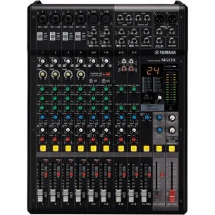 Yamaha MG12XUK Mixer 12 Canali USB con Phantom