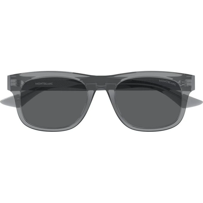 Montblanc MB0421S Occhiali da Sole Uomo Squadrati Grigri 53mm