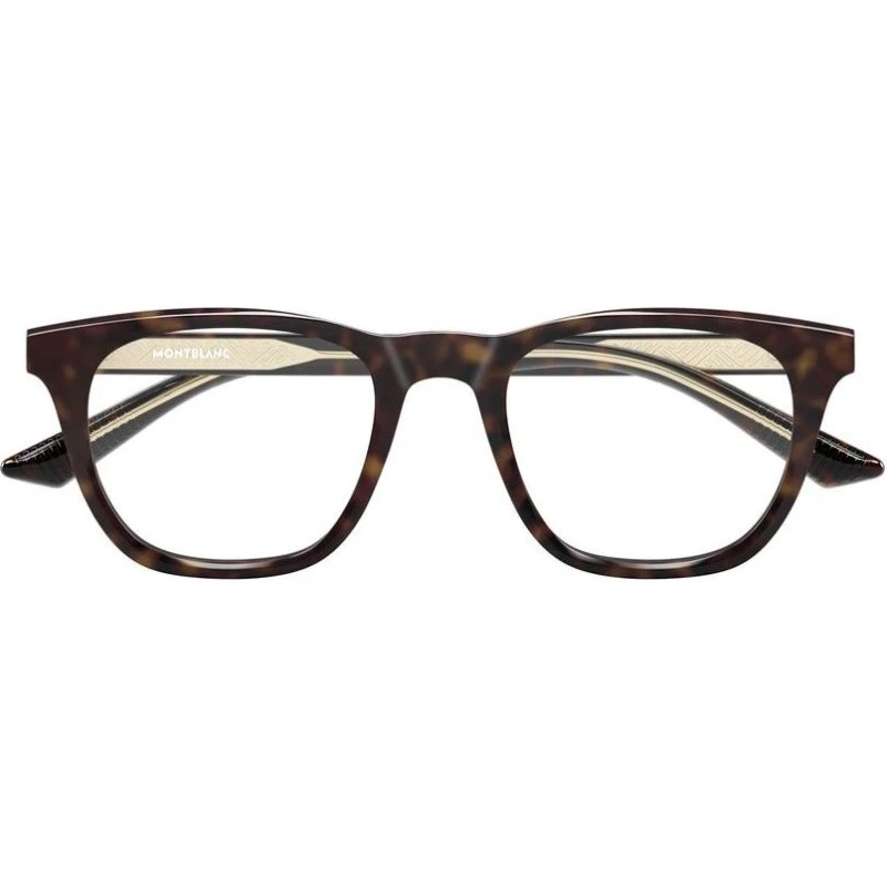 Montblanc MB0422O Occhiali da Vista Uomo Squadrati Avana