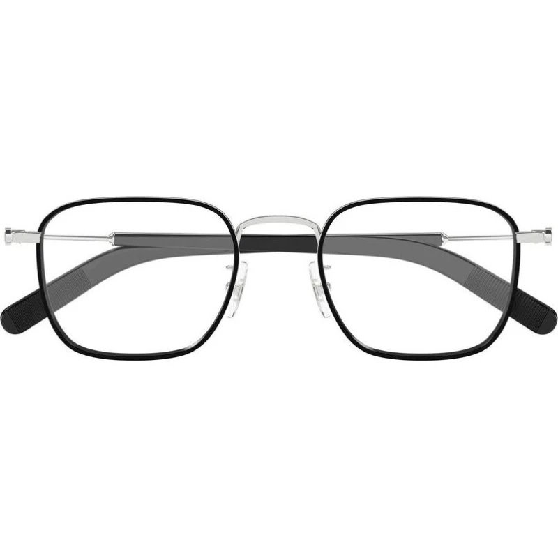 Montblanc MB0424O Occhiali da Vista Uomo Squadrati in Metallo