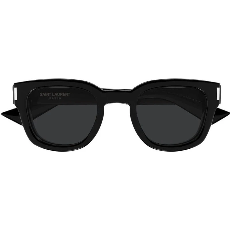 Saint Laurent SL 838 Occhiali da Sole Pantos Nero Grigio 49mm