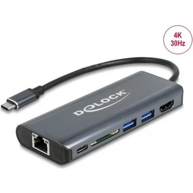 Delock USB-C 3.1 Docking Station HDMI 4K 30 Hz