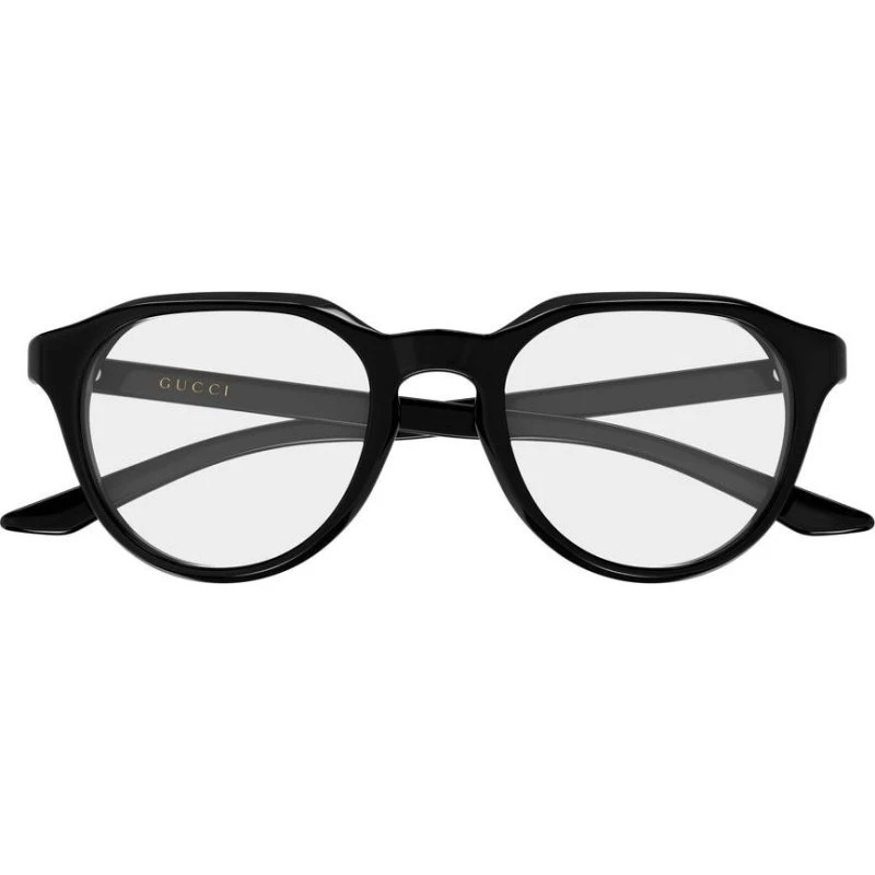 Gucci GG2083O Occhiali da Vista Uomo Neri Rotondi