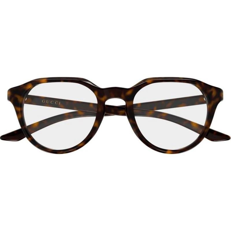 Gucci GG2083O Occhiali da Vista Uomo Rotondi Havana
