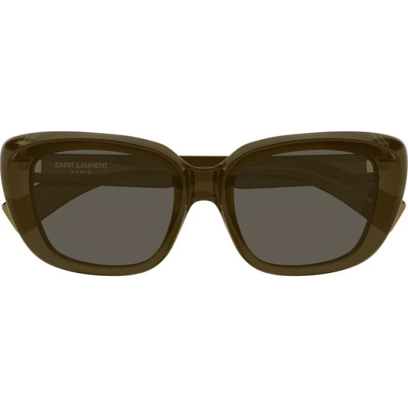 Saint Laurent SL 857 Occhiali da Sole Cat-Eye Marrone/Grigio 53mm