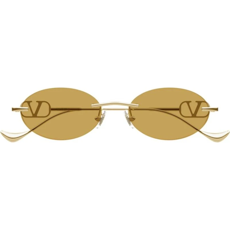 Valentino VG0032S Occhiali da Sole Donna Oro e Marrone 53mm