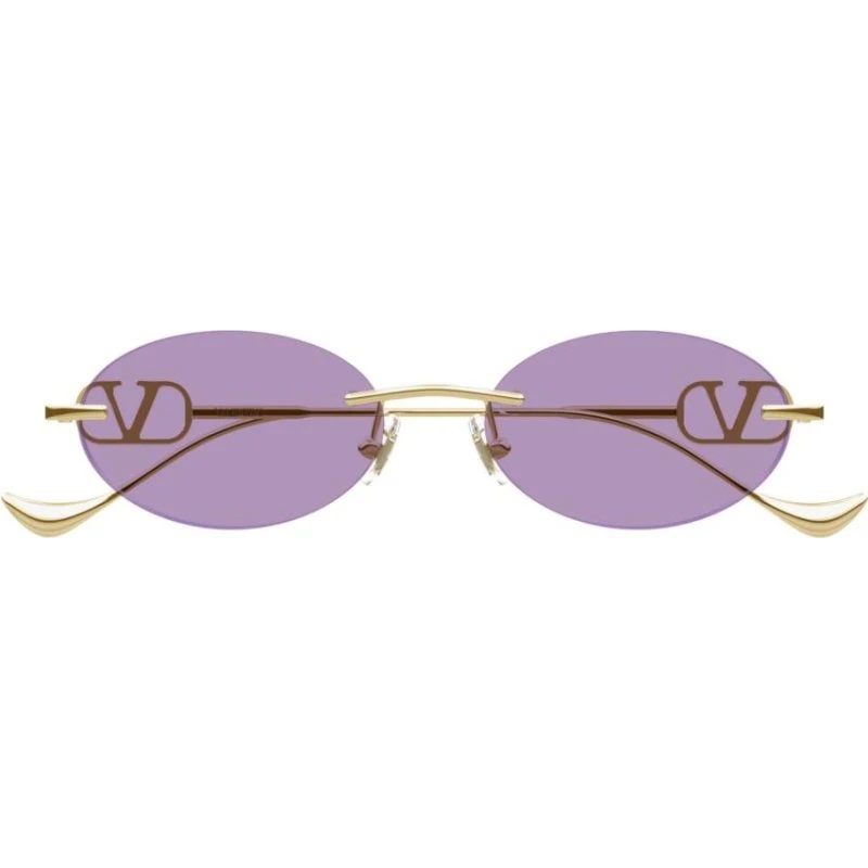 Valentino VG0032S Occhiali da Sole Donna Oro e Viola 53mm