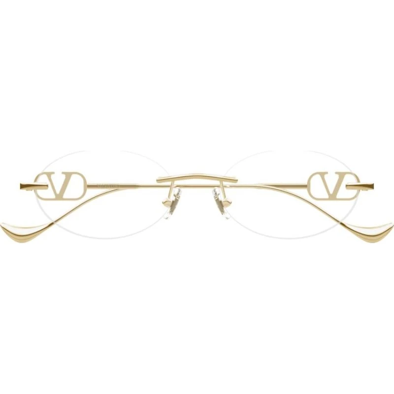 Valentino VG0032S Occhiali da Sole Donna Oro Ovali 53mm