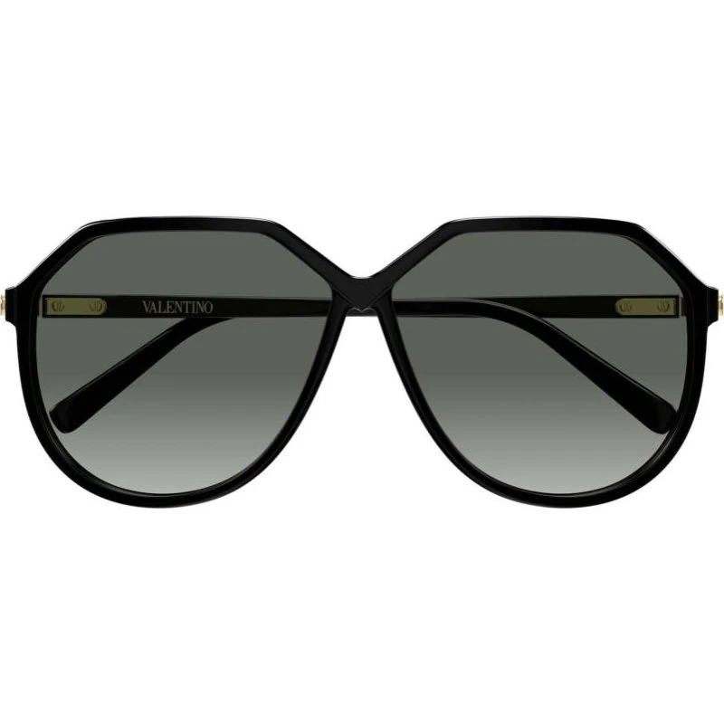 Valentino Occhiali da Sole VG0026S Nero Grigio Pilot