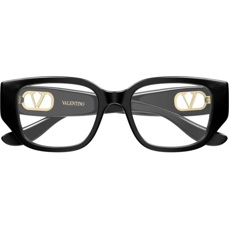 Valentino VG0037OA Occhiali da Vista Donna Nero Squadrati