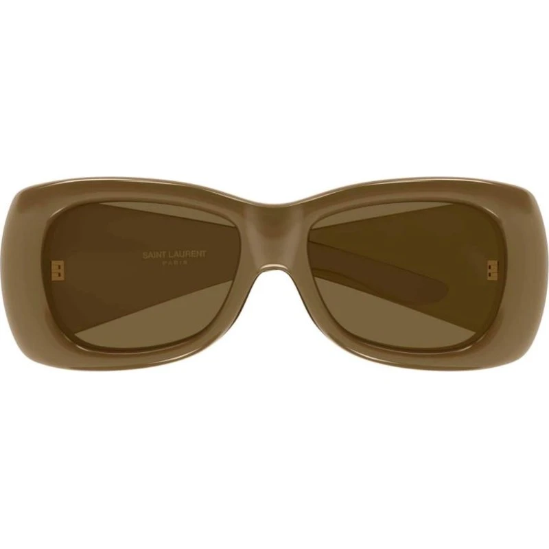 Saint Laurent SL 901 Howl Occhiali da Sole Squadrati Marroni