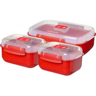 Sistema Heat & Eat 3-Pack Contenitori Microonde