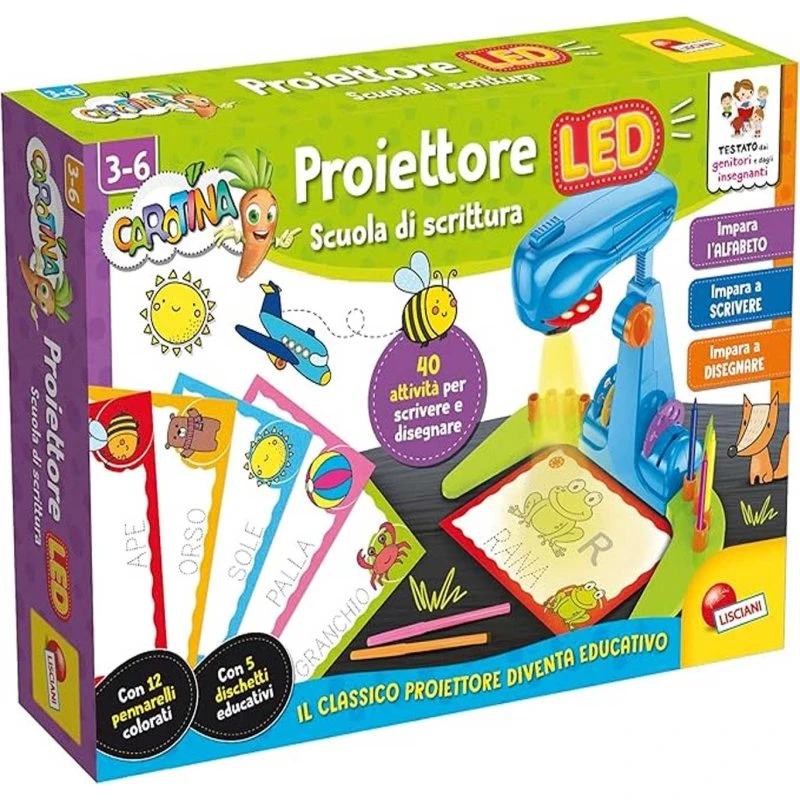 Lisciani Carotina Proiettore Educativo 3+ anni